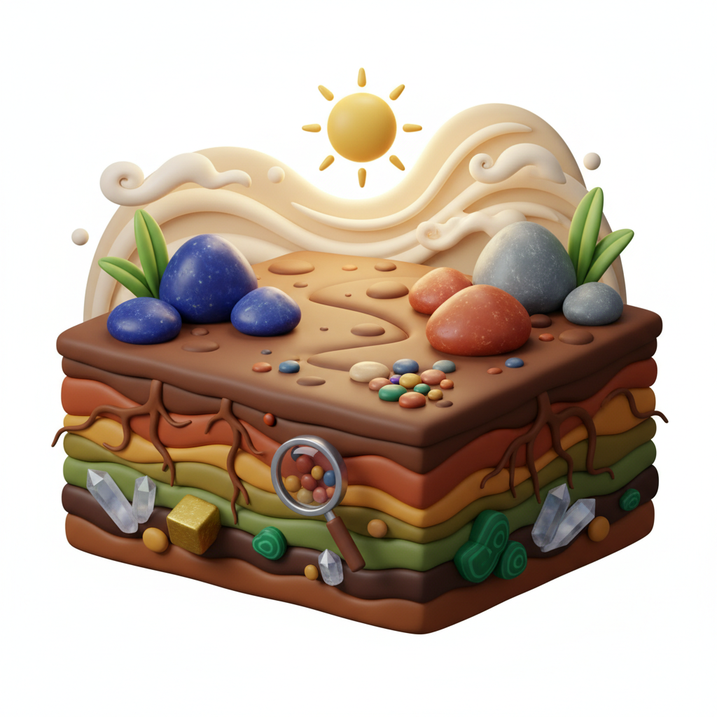 Soil, Rocks, And Minerals